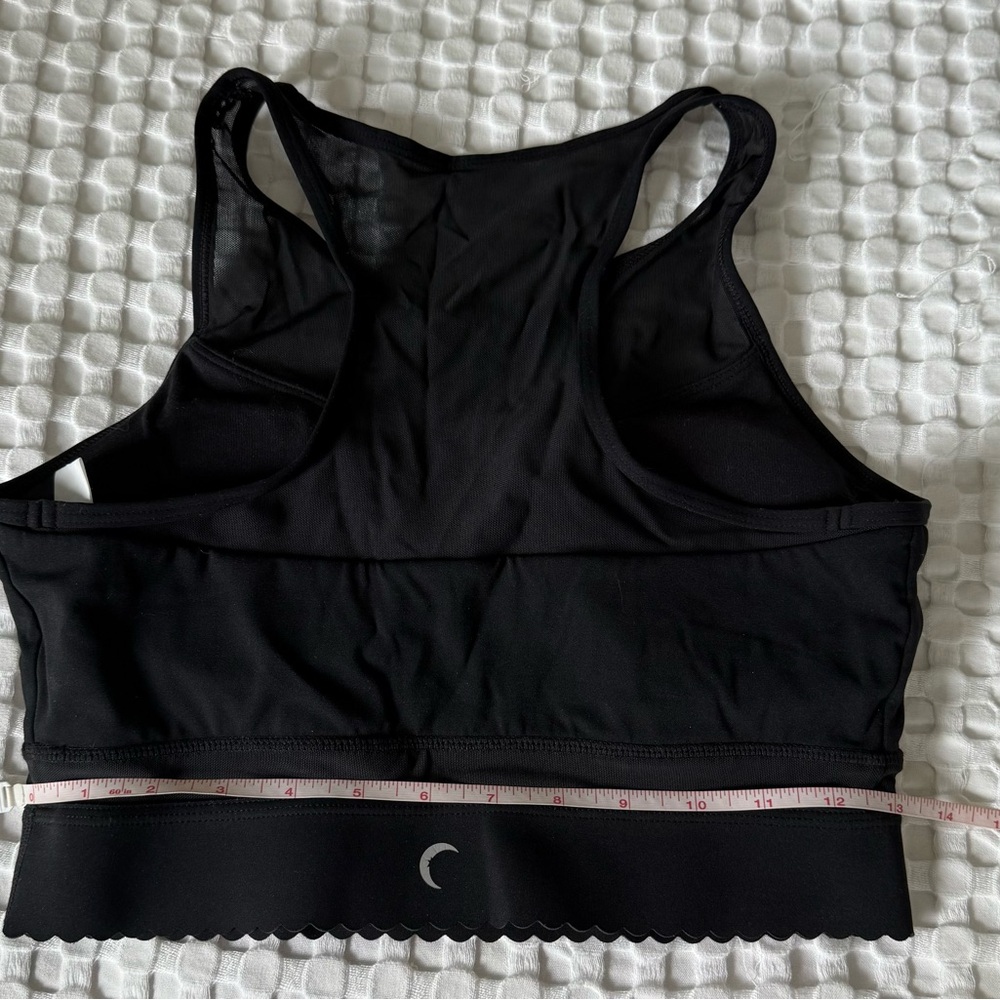 19. ZYIA Black Racerback Sports Bra Intimates - Picture 2 of 3